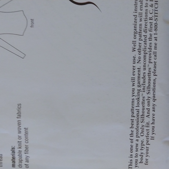 Silhouette Patterns Blouse - Picture 10 of 13